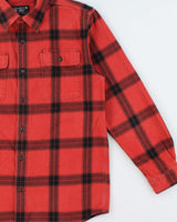Vintage Carhartt Buffalo Plaid Loose Fit Long Sleeve Flannel Shirt - M