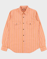 Vintage Y2K 00s Nautica Striped Snap Button Long Sleeve Pocket Shirt - M