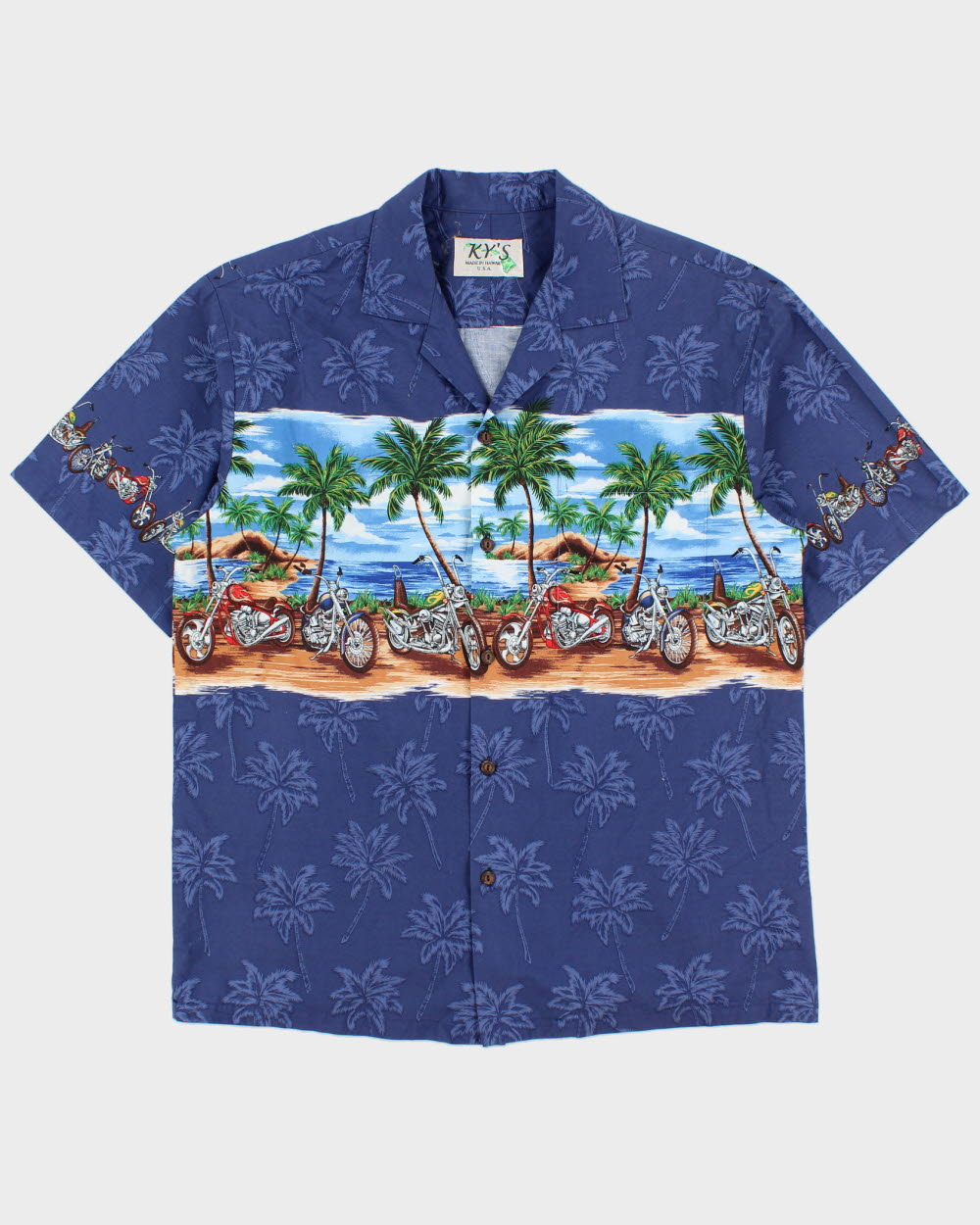 Vintage 1990s KY'S Made In USA Hawaiian Shirt - M