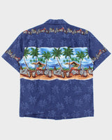 Vintage 1990s KY'S Made In USA Hawaiian Shirt - M