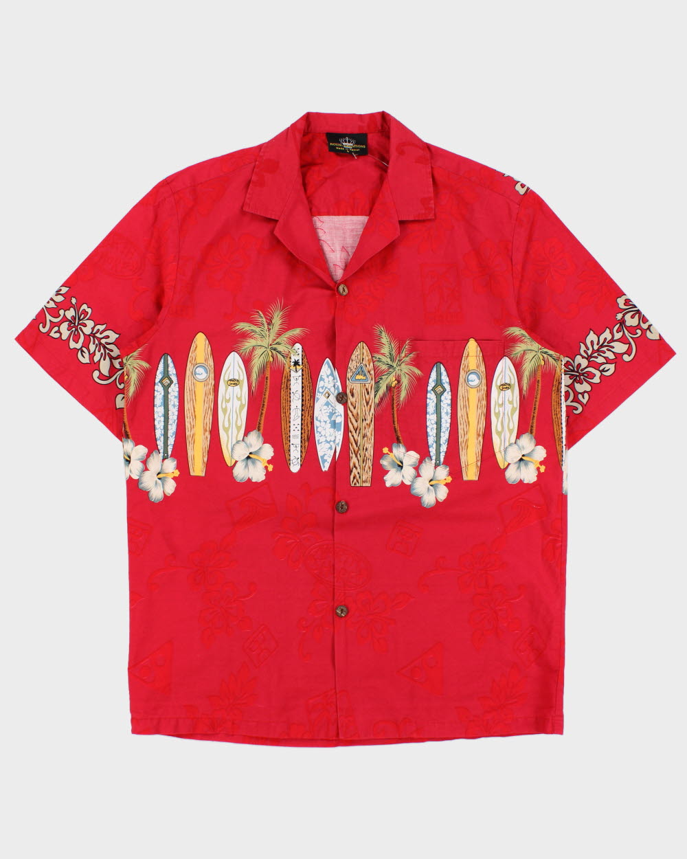 Vintage 1990s Royal Creations Made In USA Hawaiian Shirt - L