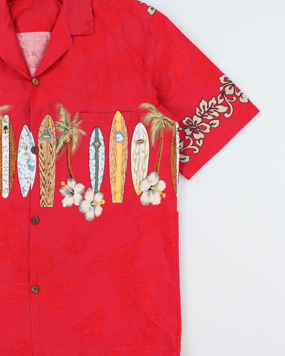 Vintage 1990s Royal Creations Made In USA Hawaiian Shirt - L