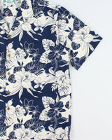 Vintage 1990s Two Palms Made In USA Hawaiian Shirt - XL