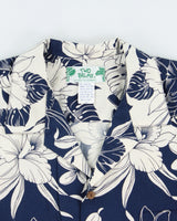 Vintage 1990s Two Palms Made In USA Hawaiian Shirt - XL