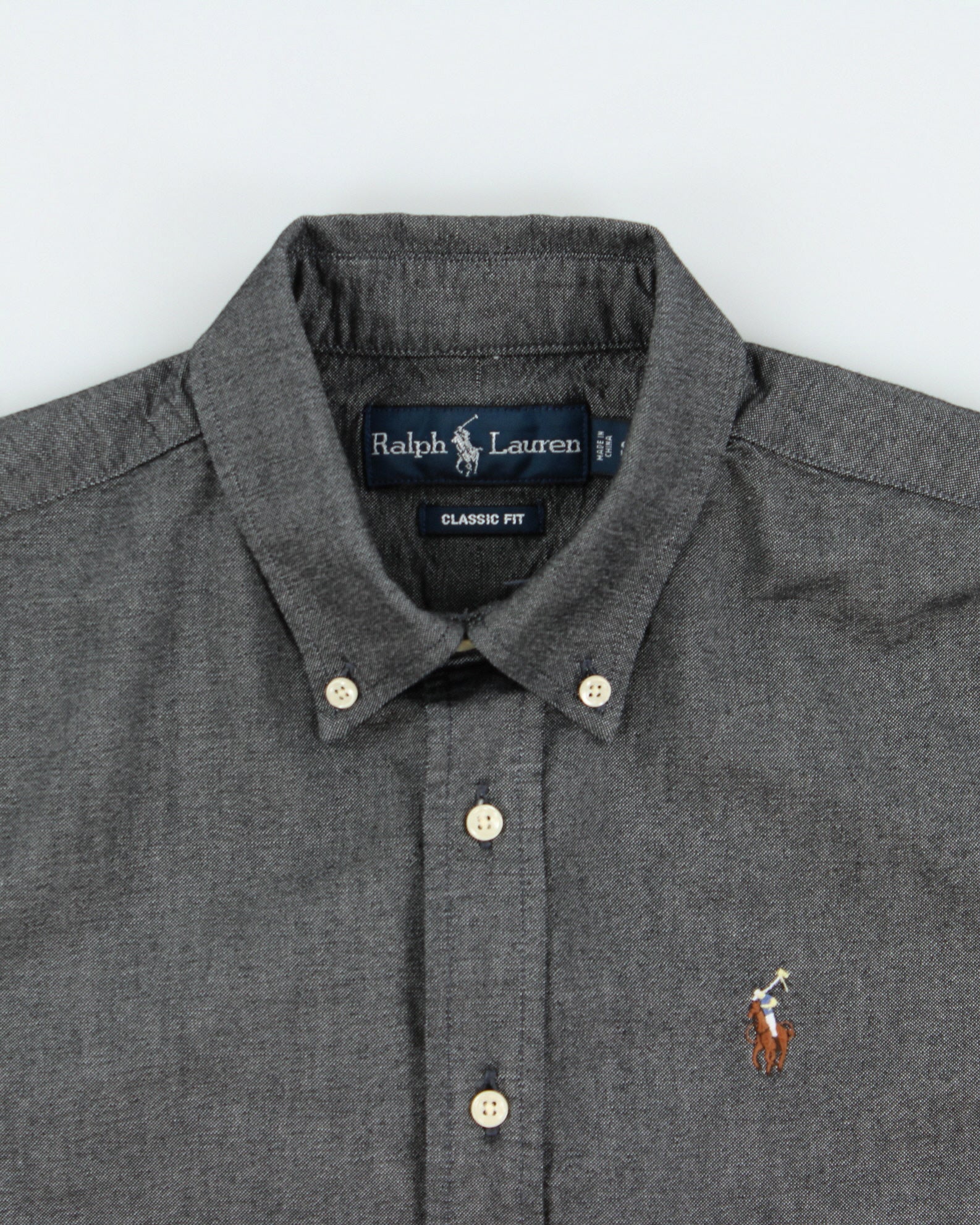 Vintage Ralph Lauren Classic Fit Long Sleeve Shirt - S