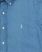 Vintage Ralph Lauren Indigo Oxford Short Sleeve Shirt - S