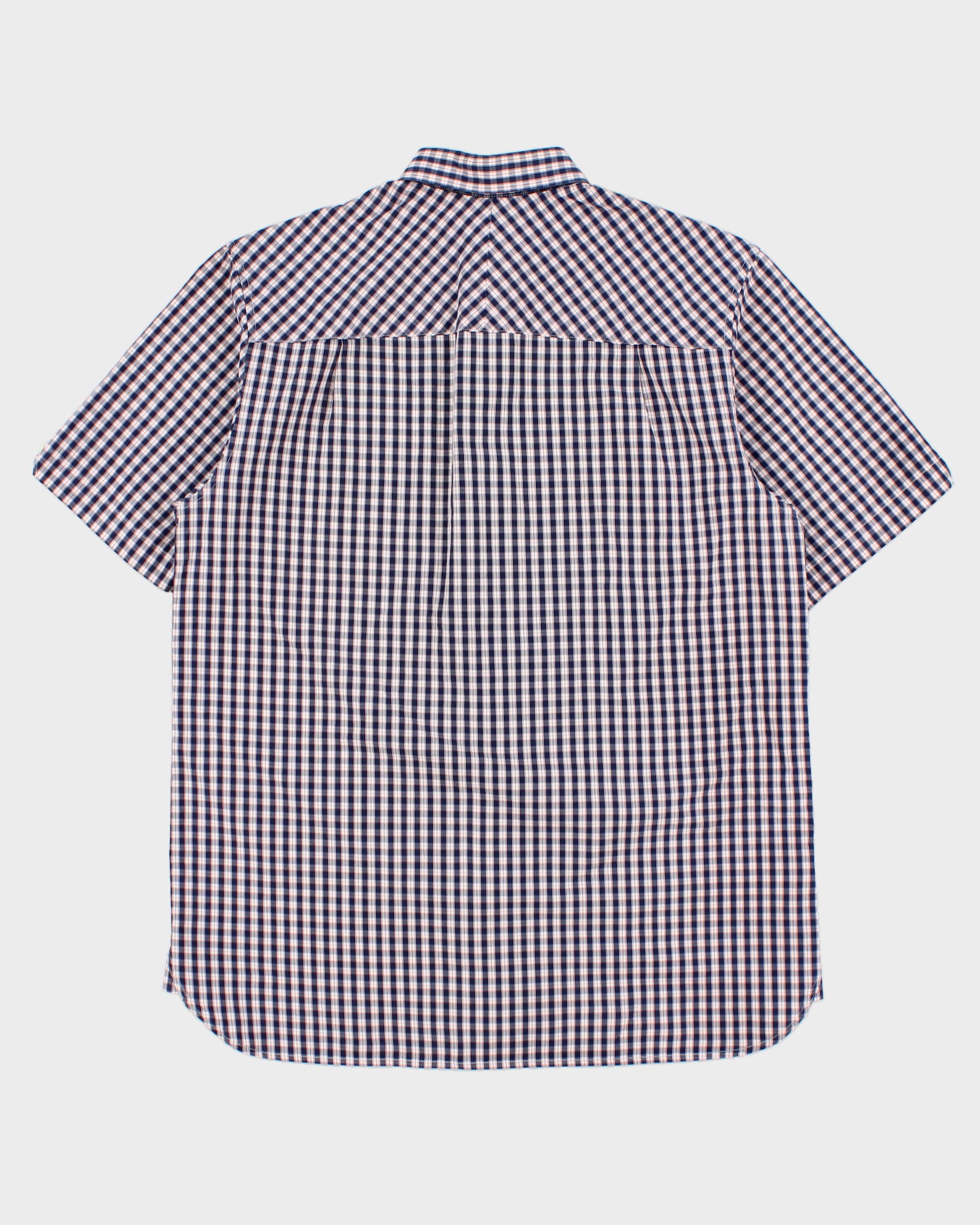 Vintage Fred Perry Plaid Classic Short Sleeve Shirt - M