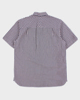 Vintage Fred Perry Plaid Classic Short Sleeve Shirt - M