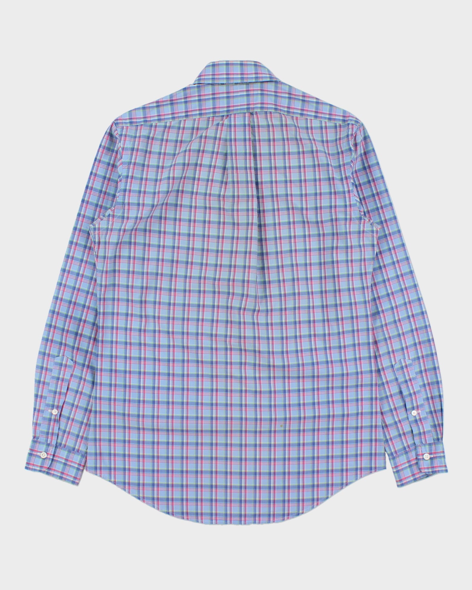 Vintage Y2K 00s Polo Ralph Lauren Plaid Custom Fit Long Sleeve Shirt - S