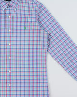 Vintage Y2K 00s Polo Ralph Lauren Plaid Custom Fit Long Sleeve Shirt - S