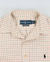Vintage Y2K 00s Polo Ralph Lauren Windowpane Check Classic Fit Long Sleeve Shirt - L