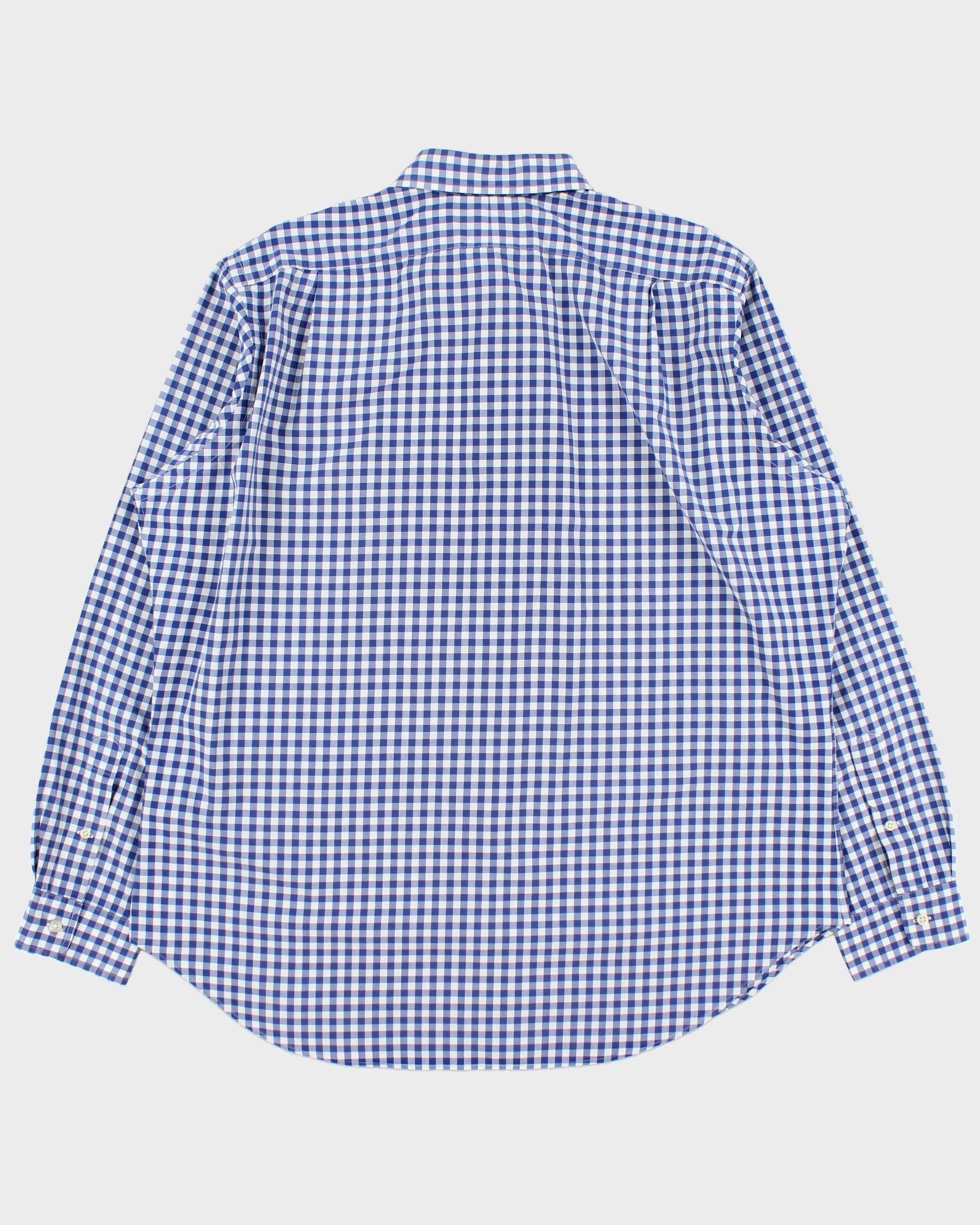 Vintage Y2K 00s Polo Ralph Lauren Gingham Long Sleeve Westerton Shirt - XL