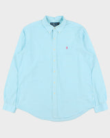 Vintage Y2K 00s Ralph Lauren Striped Custom Fit Long Sleeve Shirt - XL