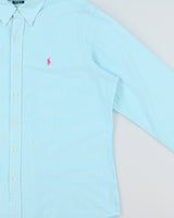 Vintage Y2K 00s Ralph Lauren Striped Custom Fit Long Sleeve Shirt - XL