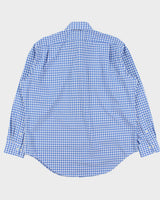 Vintage Y2K 00s Lauren Ralph Lauren Gingham Classic Fit Long Sleeve Shirt - XL