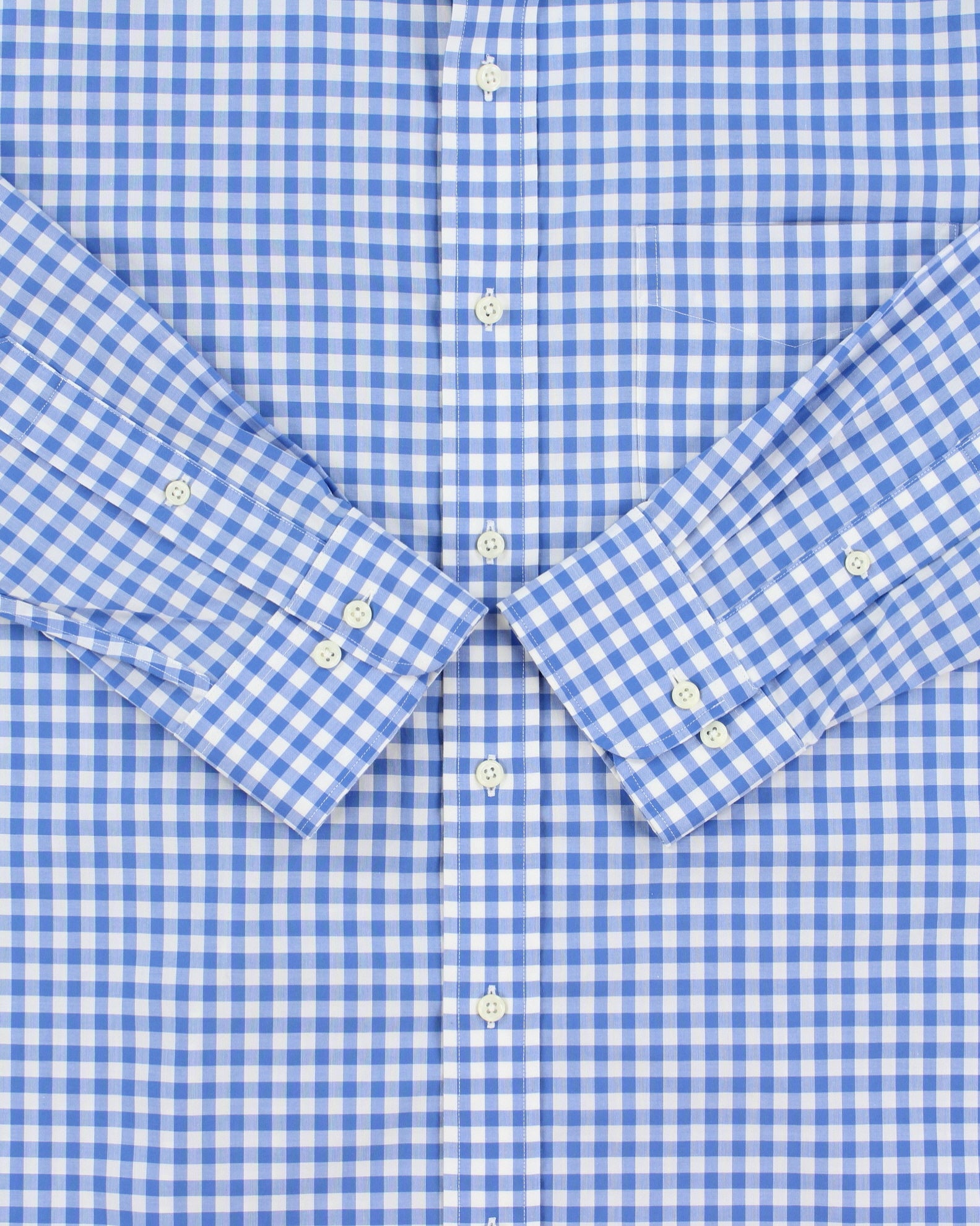 Vintage Y2K 00s Lauren Ralph Lauren Gingham Classic Fit Long Sleeve Shirt - XL