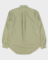 Vintage Y2K 00s Polo Ralph Lauren Plaid Classic Fit Long Sleeve Shirt - M