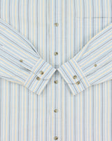 Vintage Y2K 00s Eddie Bauer Striped Relaxed Fit Long Sleeve Shirt - L