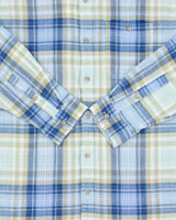 Vintage Eddie Bauer Plaid Seersucker Classic Fit Long Sleeve Shirt - XL