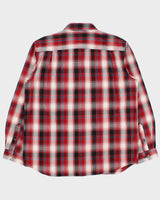 Vintage Carhartt Plaid Relaxed Fit Long Sleeve Workwear Shirt - L