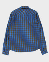 Arc'teryx 'Bernal' Plaid Snap Button Long Sleeve Technical Shirt - M