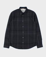 AW14 Acne Studios Isherwood Check Classic Fit Long Sleeve Shirt - S