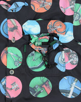 Vintage Y2K 00s Paul Smith Soft Shell Biker Dot Short Sleeve Shirt - L
