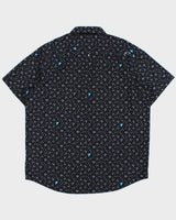 Vintage Oakley Patterned Regular Fit Short Sleeve Shirt - XL