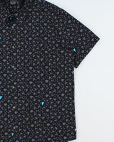 Vintage Oakley Patterned Regular Fit Short Sleeve Shirt - XL