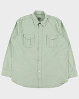 Vintage 2000s Timberland Check Long Sleeve Shirt - L