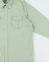 Vintage 2000s Timberland Check Long Sleeve Shirt - L