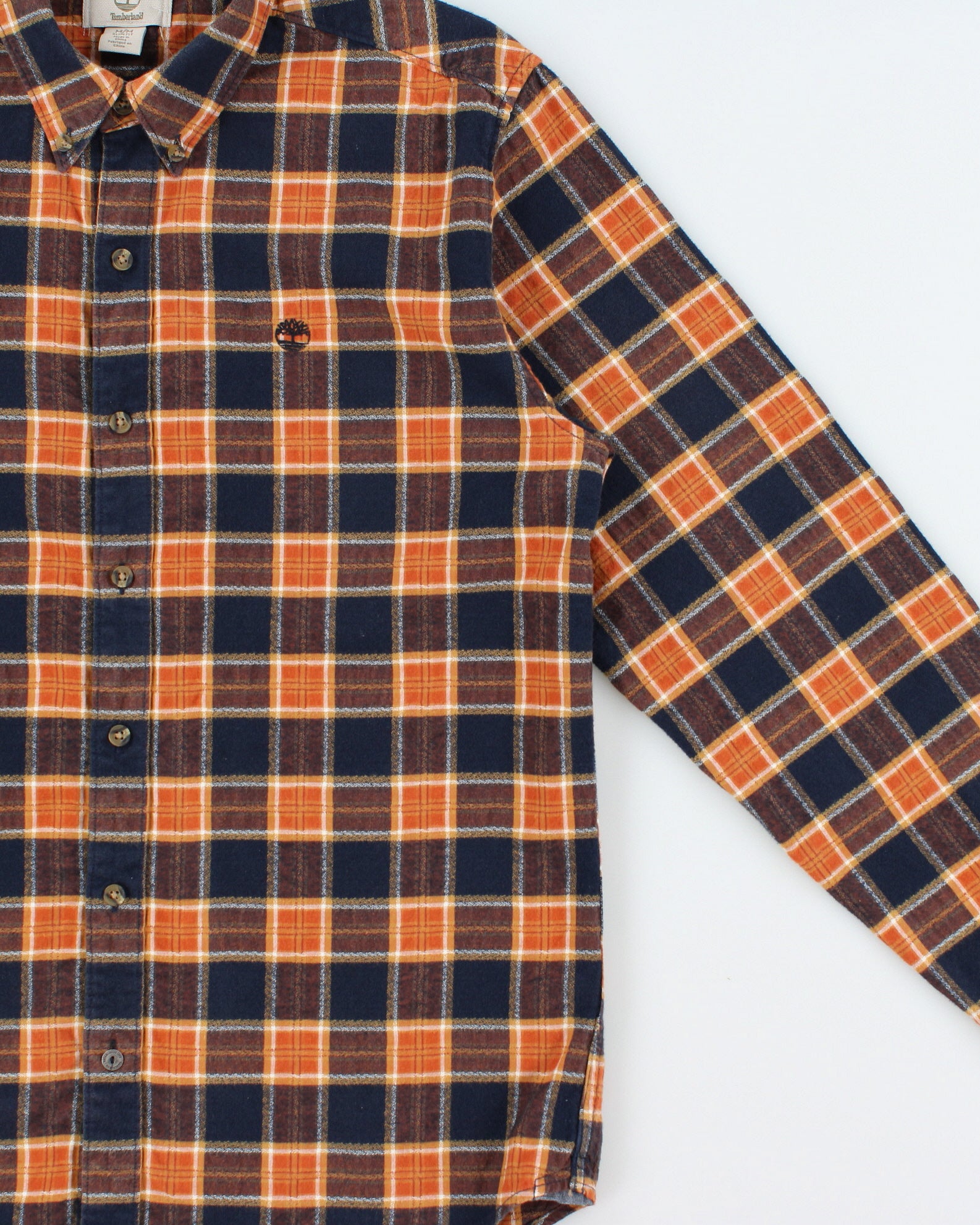Vintage 2000s Timberland Lightweight Flannel Shirt - M