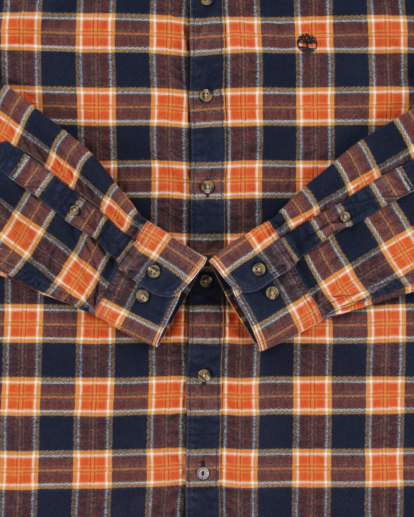 Vintage 2000s Timberland Lightweight Flannel Shirt - M