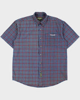 Vintage 1990s Timberland Weathergear Short Sleeve Check Shirt - L
