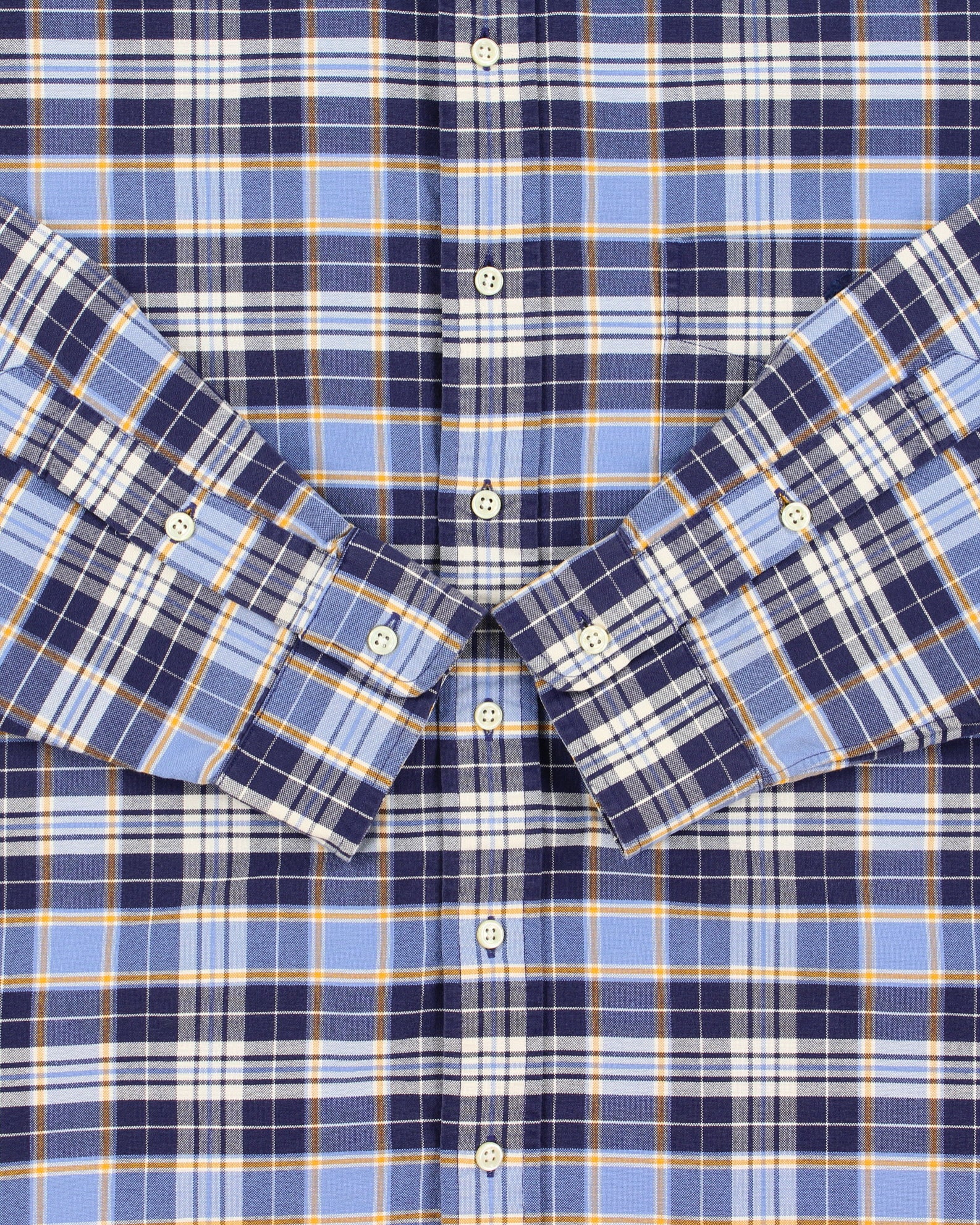 Vintage 1990s Ralph Lauren 'Big Shirt' Long Sleeve Check Shirt - L