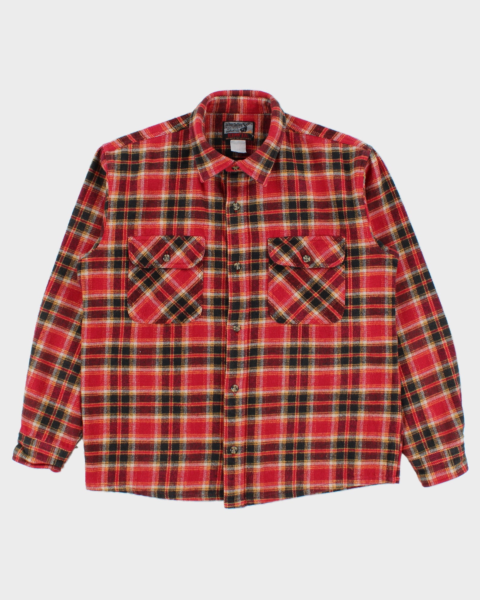 Vintage 1990s Edwin Heavyweight Flannel Shirt - M