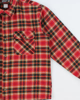 Vintage 1990s Edwin Heavyweight Flannel Shirt - M
