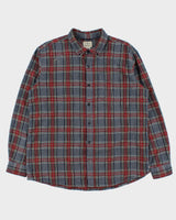 Vintage L.L. Bean 'Traditional Fit' Flannel Shirt - XL
