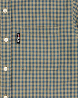 Vintage 1990s Fila Check Short Sleeve Shirt - M