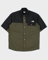 Vintage The North Face Snap Button Short Sleeve Shirt - S