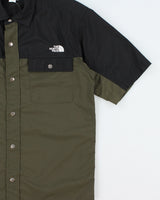 Vintage The North Face Snap Button Short Sleeve Shirt - S