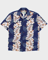 Vintage 1990s KY'S Made In USA Hawaiian Shirt - S