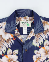 Vintage 1990s KY'S Made In USA Hawaiian Shirt - S