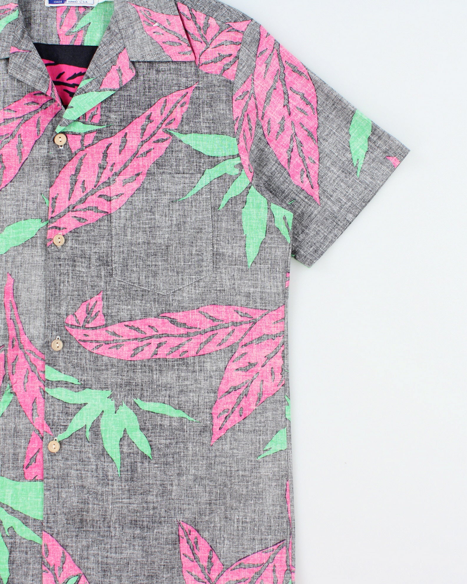 Vintage 1990s RJC Made In USA Hawaiian Shirt - S