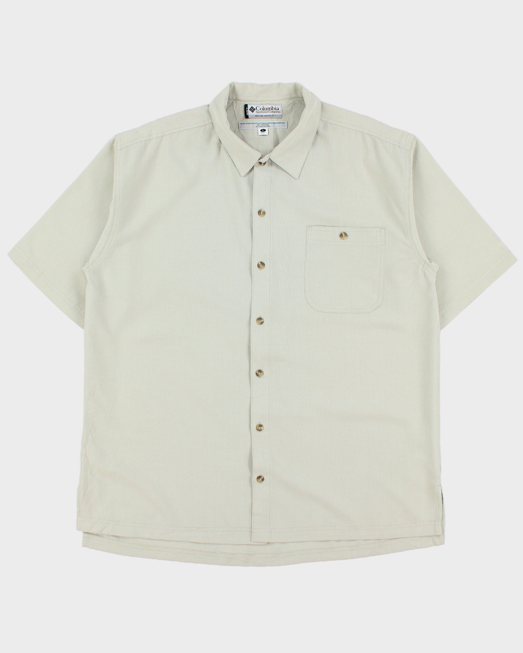 Vintage 1990s Columbia GRT Short Sleeve Shirt - L