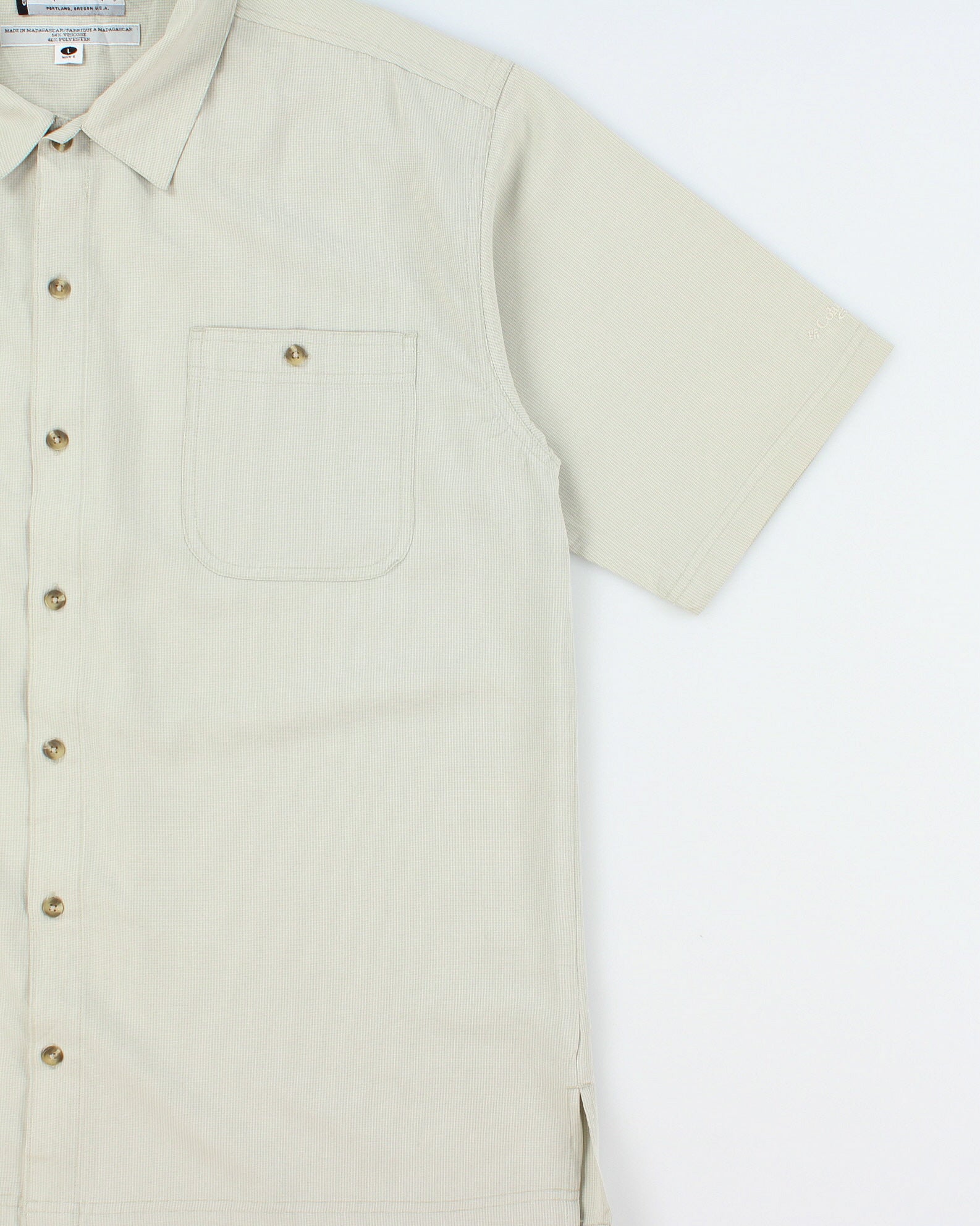 Vintage 1990s Columbia GRT Short Sleeve Shirt - L
