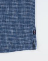 Vintage Patagonia Fade Check Hemp Blend Short Sleeve Pocket Shirt - XXL