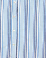 Vintage Y2K 00s Canali Striped Long Sleeve Formal Shirt - XXL