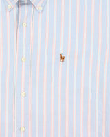 Vintage 1990s Ralph Lauren Yarmouth Striped Long Sleeve Oxford Shirt - M