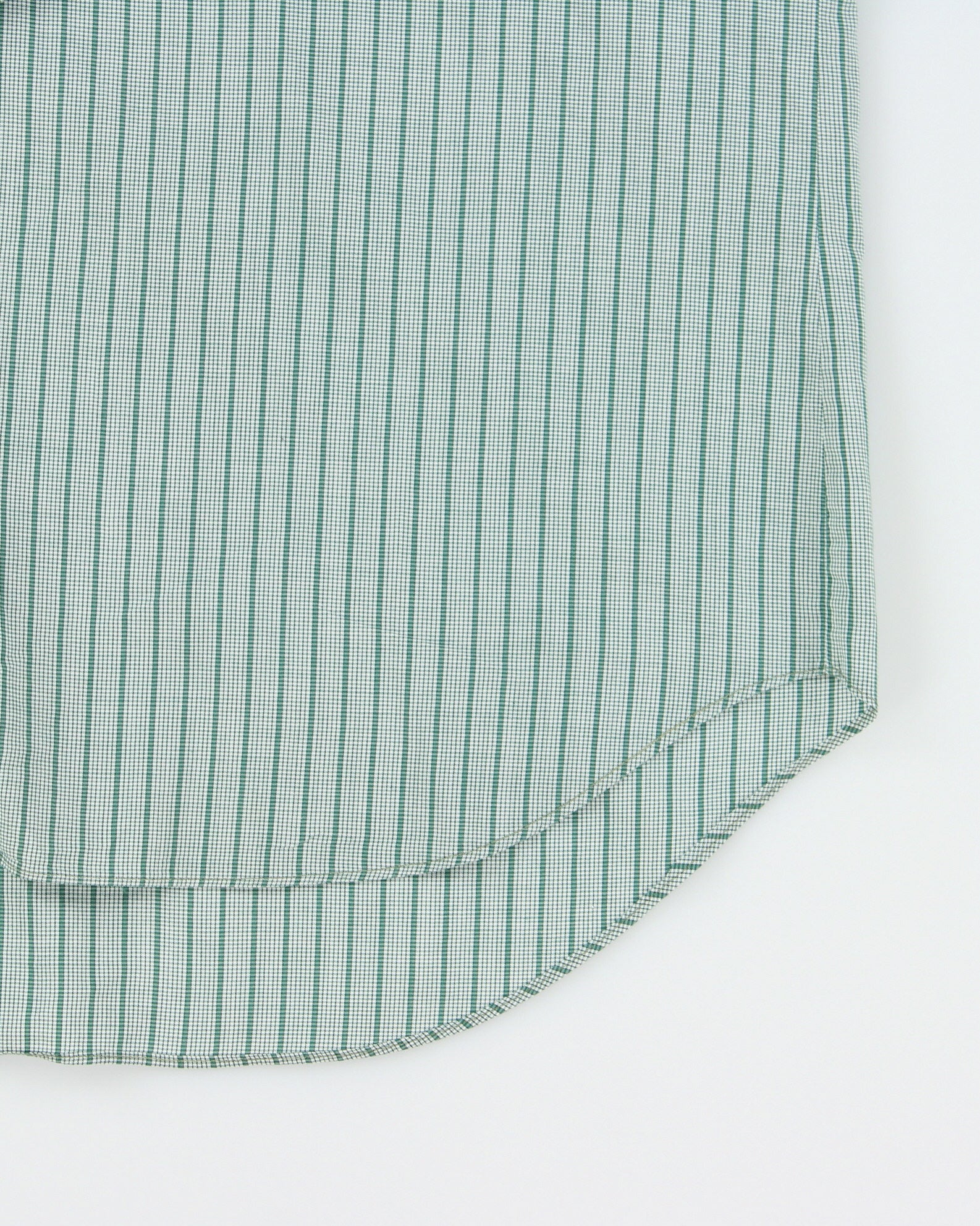 Vintage 1980s Jaeger Check Striped Made In Great Britain Long Sleeve Formal Shirt - L